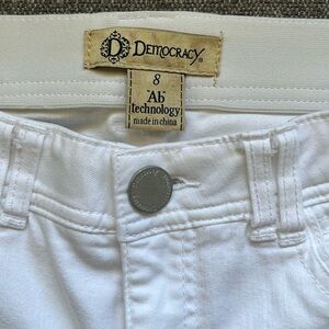 Democracy white jeans